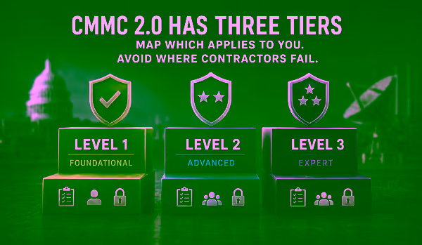 CMMC 2.0 levels explained: which tier applies to your DoD contract and what it actually requires