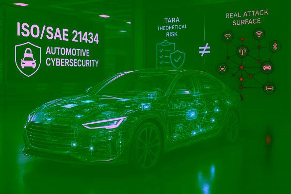 ISO/SAE 21434 automotive cybersecurity: where compliance ends and risk begins